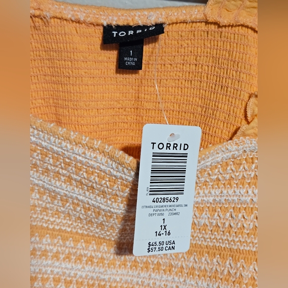 Torrid Babydoll Women's Tank - Picture 4 of 6